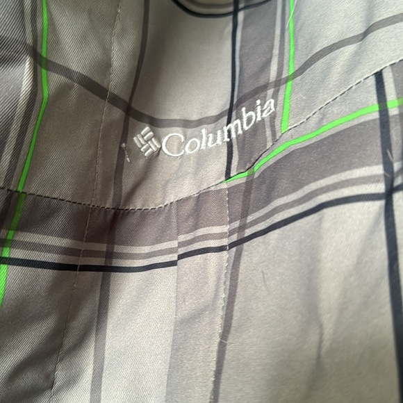 Columbia Thermal Comfort Omni Heat Interchange GreyNeon Green XL  Worn Once - Picture 2 of 8